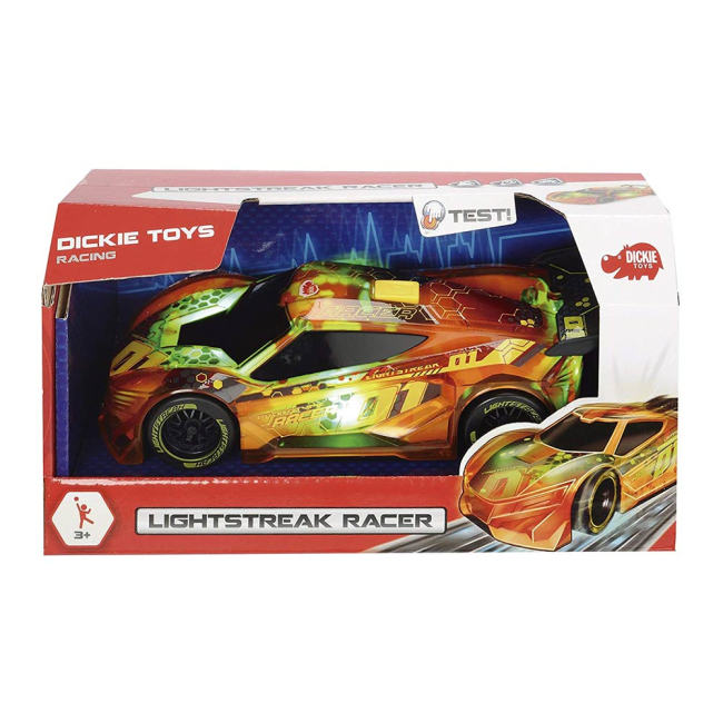 Автомодели - Автомодель Dickie Toys Вспышки света Рейсер с эффектами 20 см (3763002)#2