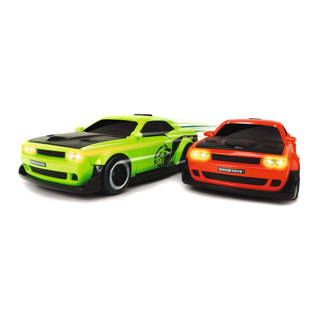 Автомодели - Автомодель Dickie Toys Додж Челленджер 1:32 красный с эффектами 15 см (3752009-2)#3