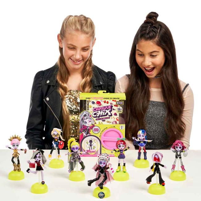 Куклы - Кукольный набор Moose Capsule chix Дикий рок сюрприз (59203)#5