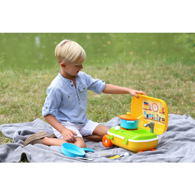 Детские кухни и бытовая техника - Игровой набор Technok Кухня с набором посуды (6078)#3