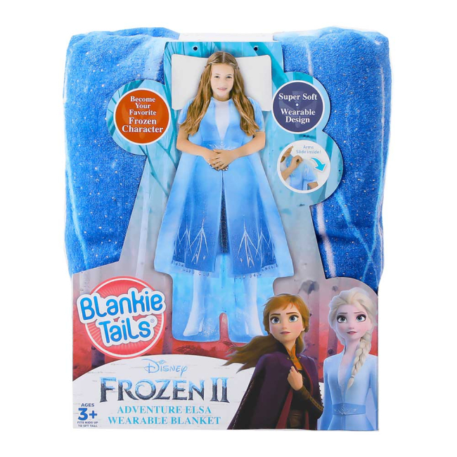 Костюмы и маски - Плед-спальник Blankie tails Frozen 2 Приключения Эльзы (BT0091-B)#2
