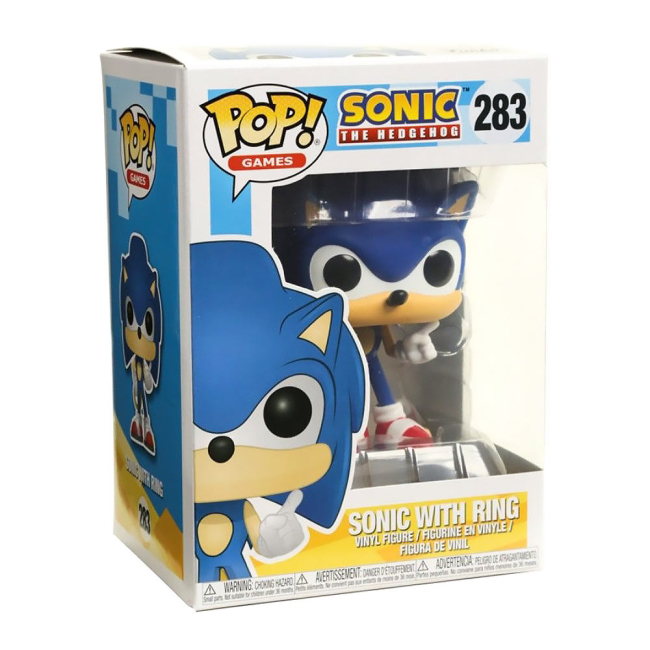 Фигурки персонажей - Фигурка Funko pop Sonic Соник с кольцом (20146)#3