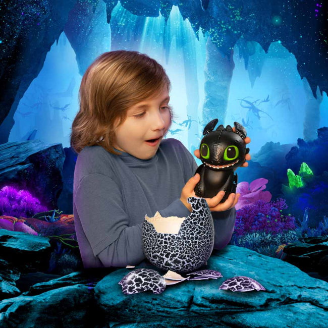 Фигурки персонажей - Интерактивная игрушка Dragons Как приручить дракона 3 Беззубик в яйце (SM66631)#5