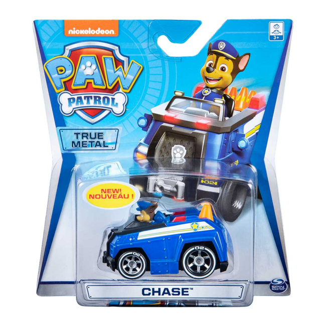 Фигурки персонажей - Фигурка Paw patrol Гонщик и спасательная машинка металлическая (SM16782-1)#2
