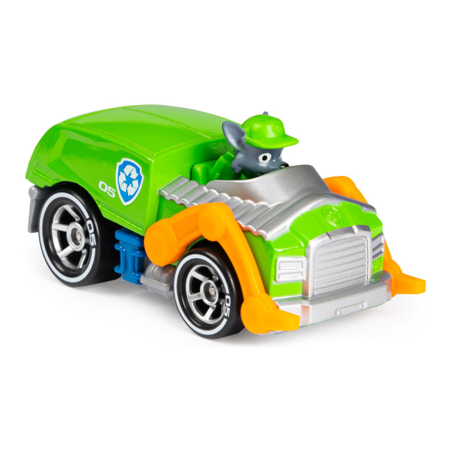 Фігурки персонажів - Фігурка Paw Patrol Роккі і рятувальна машинка металева (SM16782-7)#2