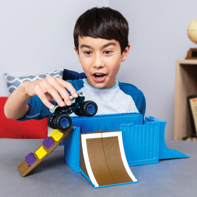 Автотреки - Трек Monster jam Вторжение Транспортный контейнер (6045029-1)#5