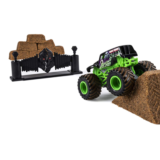 Автотреки - Трек Monster jam Monster dirt Могильщик с кинетическим песком (6044986-1)#3