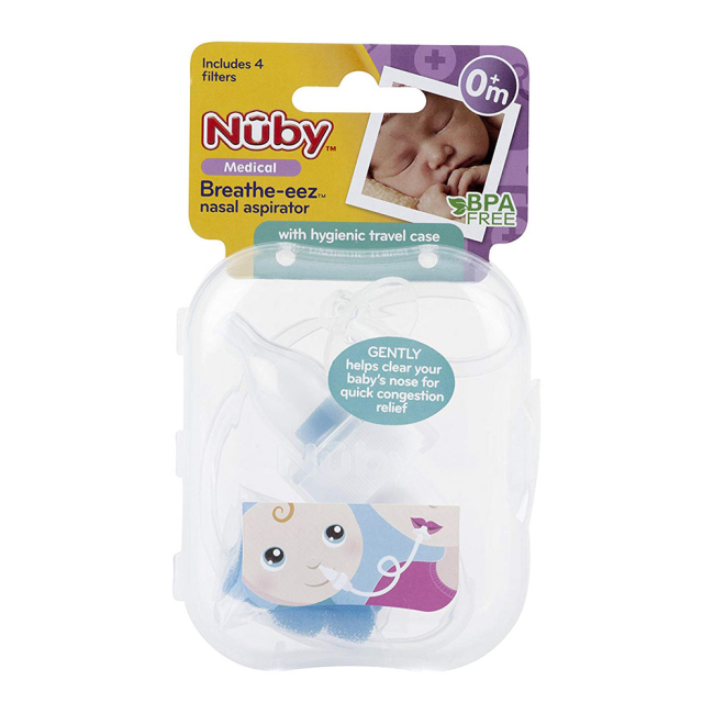 Товари для догляду - Носовий аспіратор Nuby із контейнером (781)#2