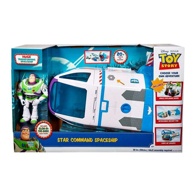 Фигурки персонажей - Игровой набор Toy Story История игрушек 4 Базз в космосе (GJB37)#5