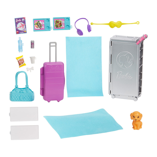 Транспорт і улюбленці - Ігровий набір Barbie Travel Літак (GDG76)#3