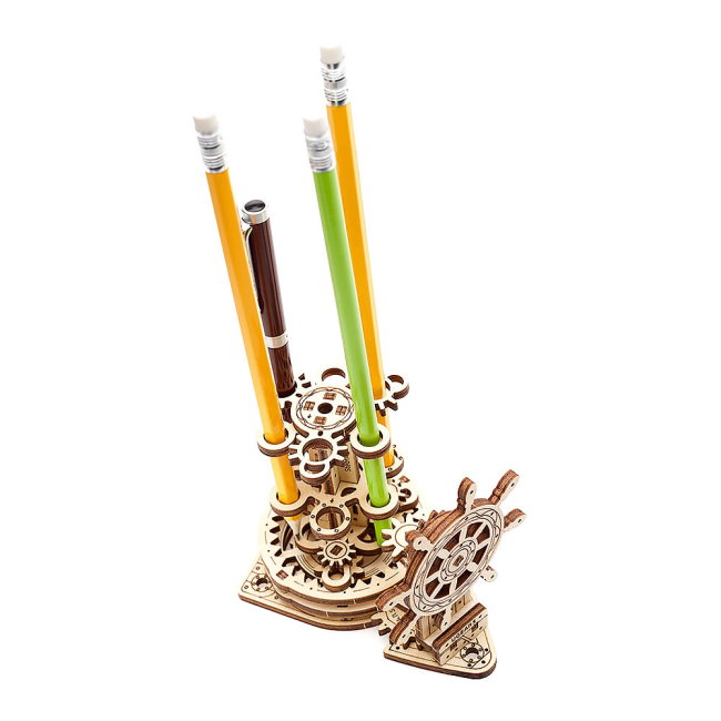 3D-пазли - Тривимірний пазл Ukrainian gears Штурвал-органайзер механічний (70074)#2