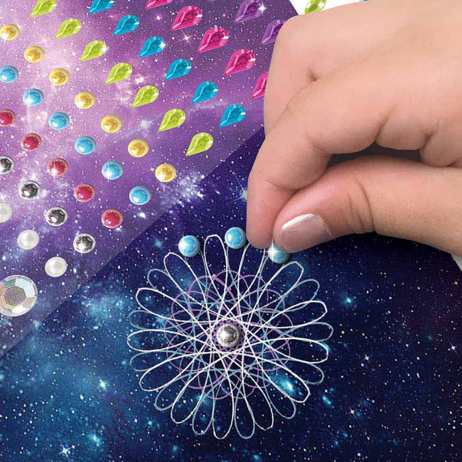 Канцтовари - Набір для творчості Nebulous stars Космічний спірограф (707088) (549406)#5