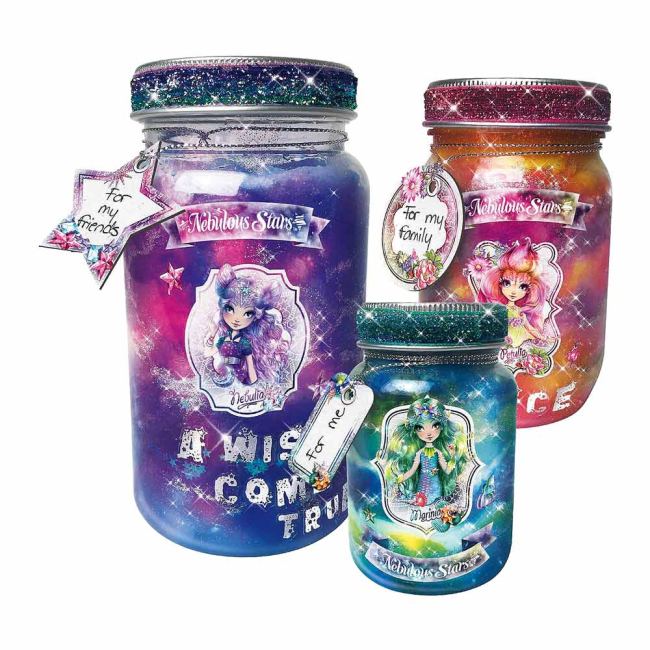 Набори для творчості - Набір Nebulous stars Галактика бажань зі світловим ефектом (707097)#4