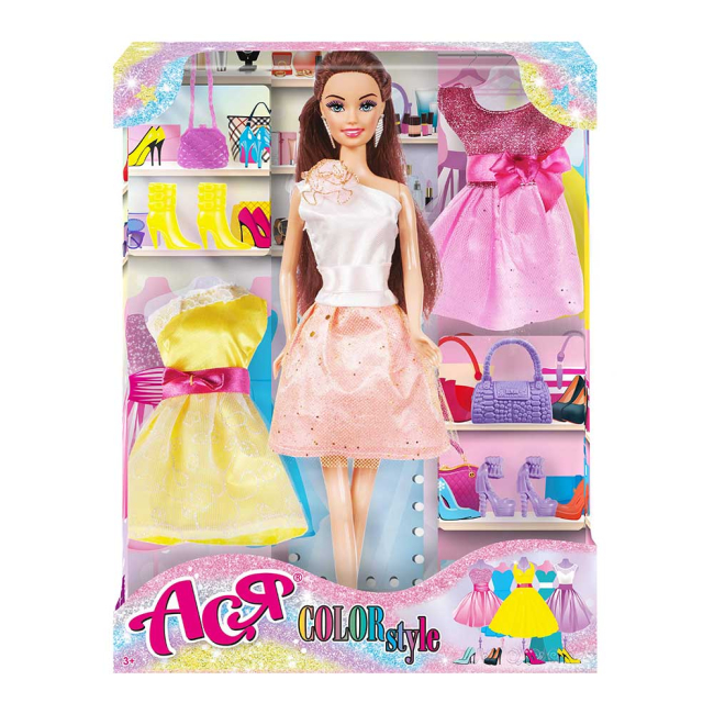Куклы - Игровой набор Ася Яркий в моде Брюнетка 28 см (35138)#5