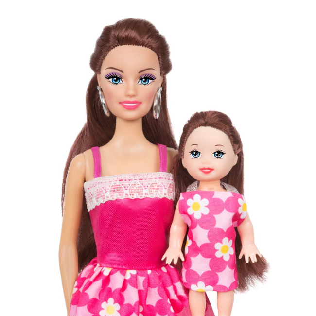 Куклы - Игровой набор Ася Детская площадка Брюнетка 28 см (35141)#2