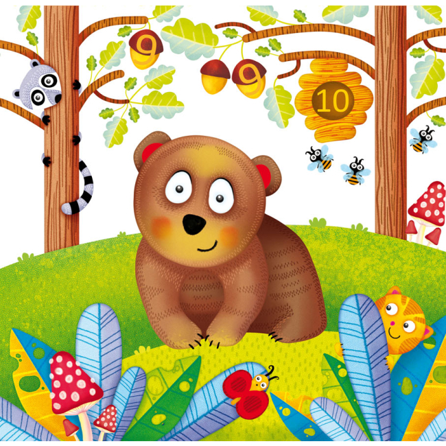 Раскраски и активитибуки (2-6 лет) - Книжка «Багаторазовi водяні розмальовки Лічба» (9789669870834)#2