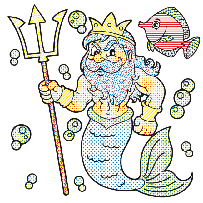 Розмальовки та актівітібуки (2-6 років) - Книжка «Найкраща водяна розмальовка. Казкові герої» українською (9789669871091)#3