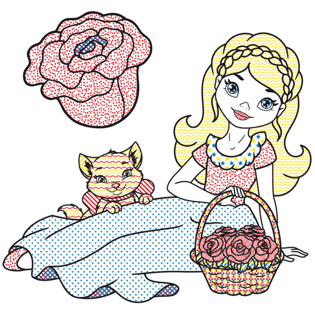 Розмальовки та актівітібуки (2-6 років) - Книжка «Найкраща водяна розмальовка. Принцеси» українською (9789669871077)#2