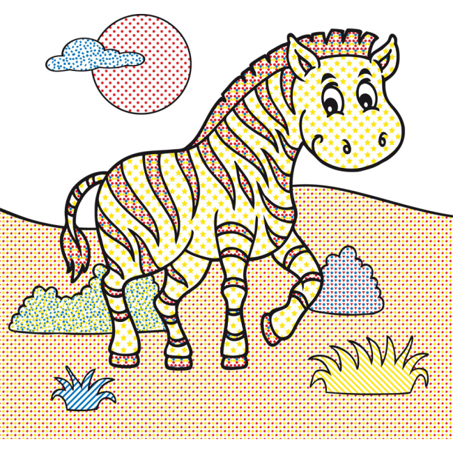 Розмальовки та актівітібуки (2-6 років) - Книжка «Найкраща водяна розмальовка. Тварини» українською (9789669871138)#2