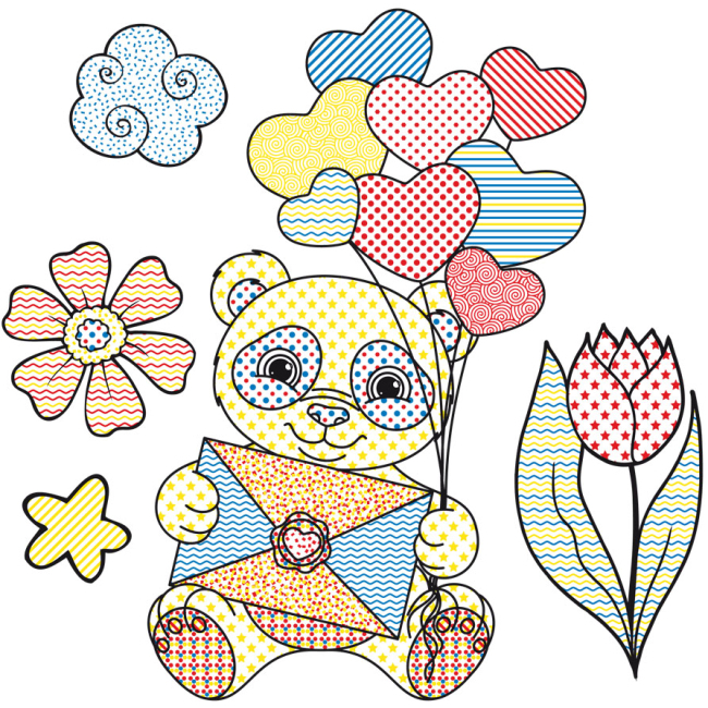 Розмальовки та актівітібуки (2-6 років) - Книжка «Найкраща водяна розмальовка. Чарівні друзі» українською (9789669871114)#2