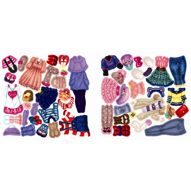 Настільні ігри - Настільна гра-книга Crystal Book Модна майстерня Подружка (9789669361875)#3