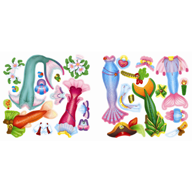 Настольные игры - Настольная игра-книга Crystal Book Модная мастерская Русалочка (9789669361813)#3