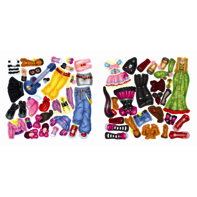 Настольные игры - Настольная игра-книга Crystal Book Модная мастерская Певица (9789669361837)#3