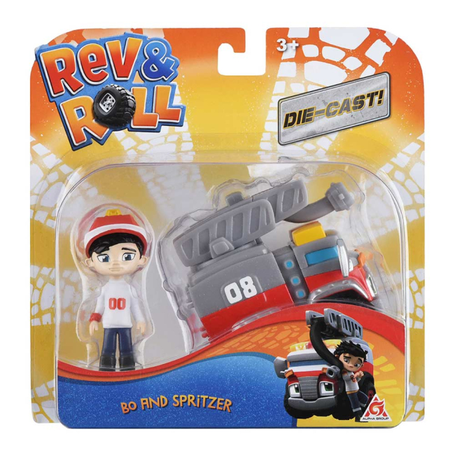 Фігурки персонажів - Набір фігурок Rev and Roll Бо та Спрітцер (EU881031)#5