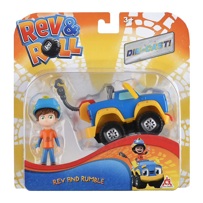 Фігурки персонажів - Набір фігурок Rev and Roll Рев та Рамбл (EU881011)#5