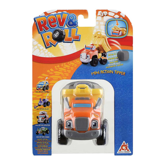 Фігурки персонажів - Машинка Rev and Roll Міні Тайпер (EU881150)#2