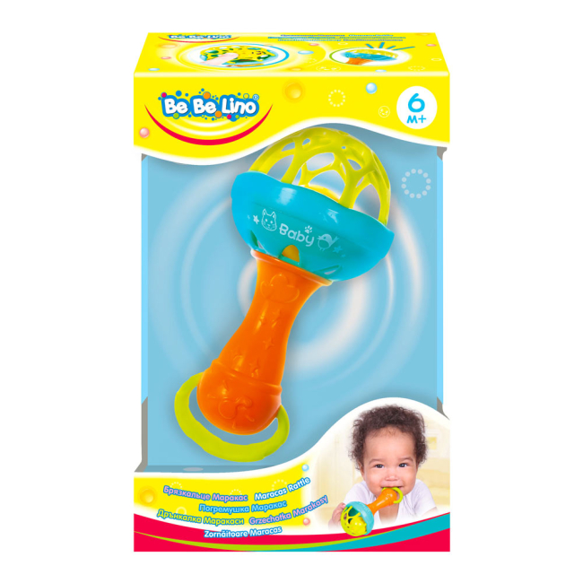 Погремушки, прорезыватели - Погремушка Bebelino Маракас (58133)#2