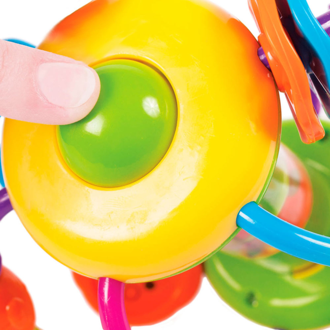 Розвивальні іграшки - Розвивальна іграшка Bebelino Гусениця (58138)#2