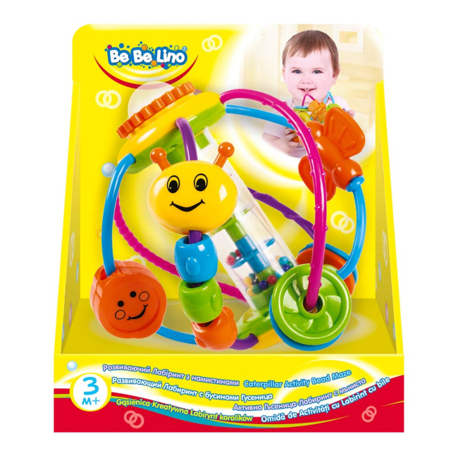 Розвивальні іграшки - Розвивальна іграшка Bebelino Гусениця (58138)#4