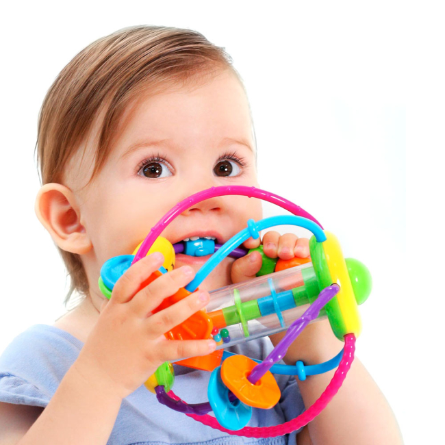 Розвивальні іграшки - Розвивальна іграшка Bebelino Гусениця (58138)#5