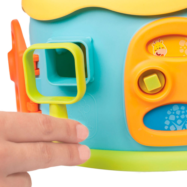 Розвивальні іграшки - Сортер Bebelino Будинок із ключиками (58142)#4