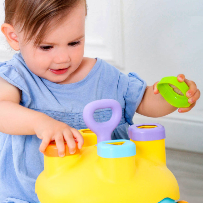 Розвивальні іграшки - Сортер Bebelino Будинок із ключиками (58142)#5