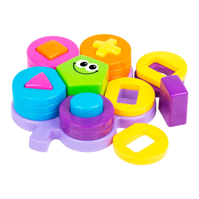 Развивающие игрушки - Развивающая игрушка Bebelino Пазл цветок (58144)#2