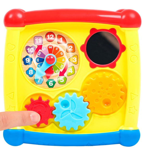 Развивающие игрушки - Развивающая игрушка Bebelino Куб-сортер с эффектами (58162)#2