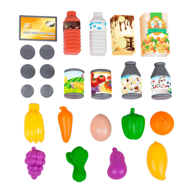 Наборы профессий - Игровой набор Bebelino Тележка с продуктами (58148)#3