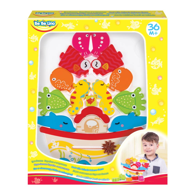 Настольные игры - Настольная игра-баланс Bebelino Корабль с животными (58151)#4