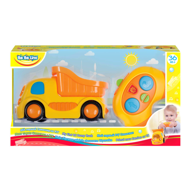 Машинки для малышей - Машинка Bebelino Мой первый самосвал на радиоуправлении (58157)#4