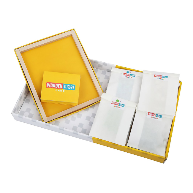 Мозаика - Набор мозаики Cubika Wooden pixel 4 Машинки (14903)#2