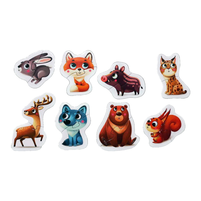 Пазлы - Пазлы Puzzlika Горные звери Карпат (14798)#2