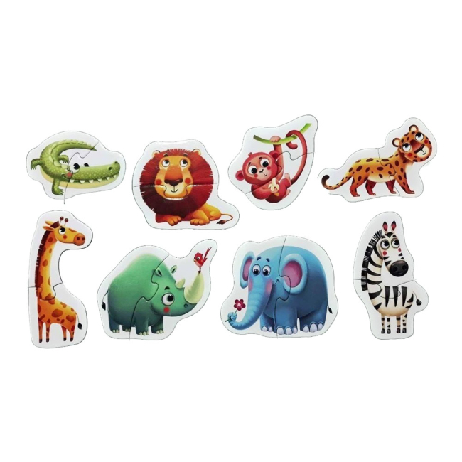 Пазли - Пазли Puzzlika Тварини Африки (14774)#2