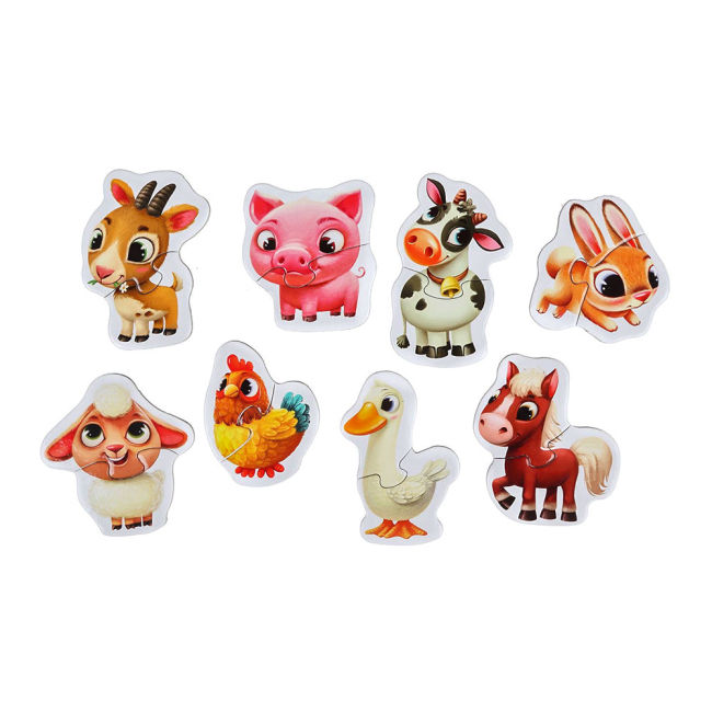 Пазлы - Пазлы Puzzlika Животные фермы (14781)#2