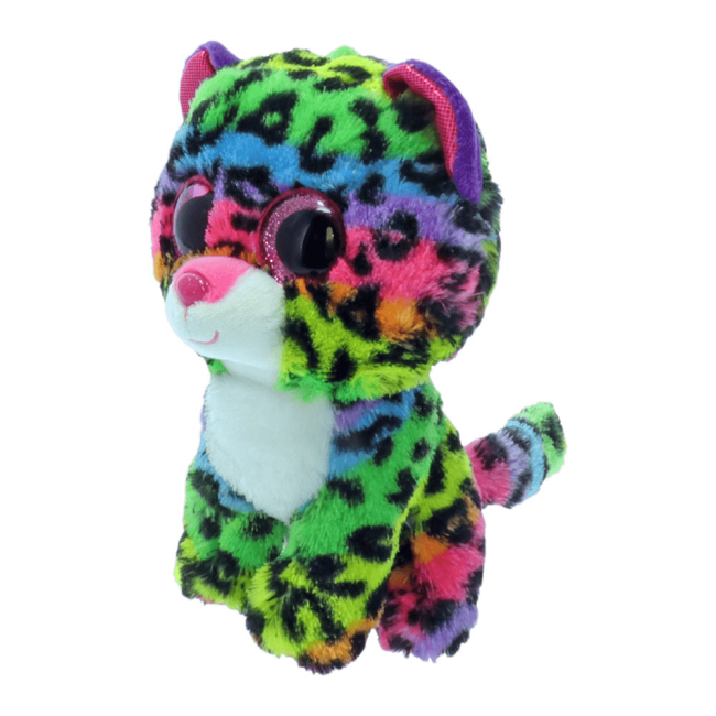 М'які тварини - М'яка іграшка TY Beanie boos Леопард Дотті 15 см різнокольоровий (37189)#2