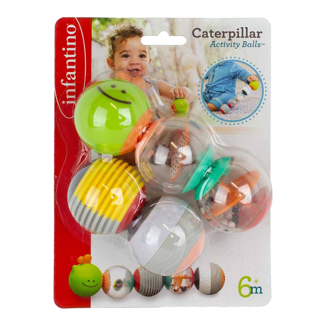 Развивающие игрушки - Развивающая игрушка Infantino Гусеница (216560I)#2