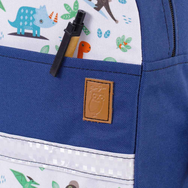 Рюкзаки и сумки - Рюкзак Zo Zoo Дино синий непромокаемый (1100110-1)#3
