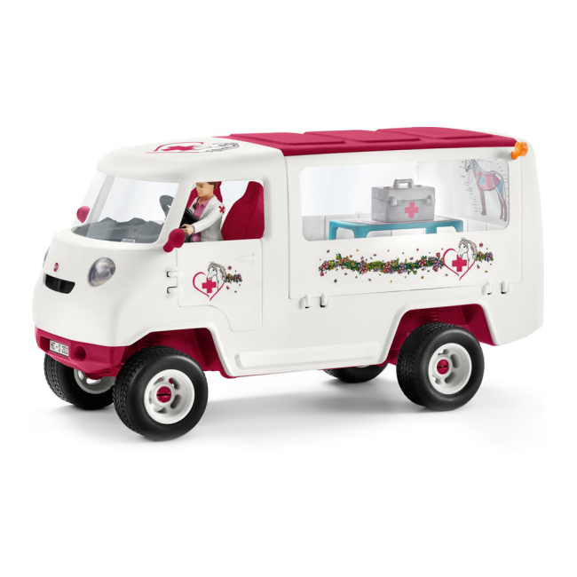 Фигурки животных - Игровой набор Schleich Передвижная ветеринарная помощь (42370)#2