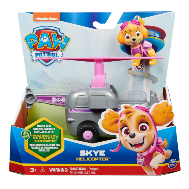 Фигурки персонажей - Набор Paw Patrol Базовый спасательный автомобиль со Скай (SM16775/9931)#4